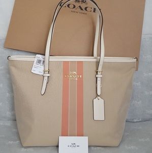 COACH ZIP TOTE F73160